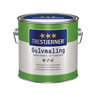 Trestjerner Gulvmaling - mat